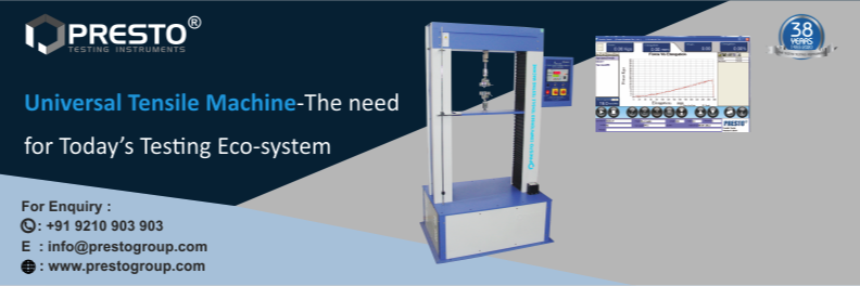 Universal Tensile Machine -The Need for Today's Testing Eco-system